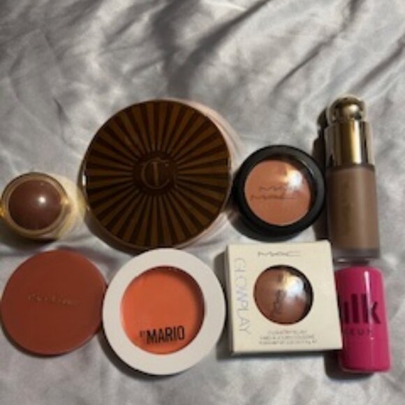 Luxury Almost New and NWT 8 Piece Blush & Bronzer Bundle - Picture 1 of 10